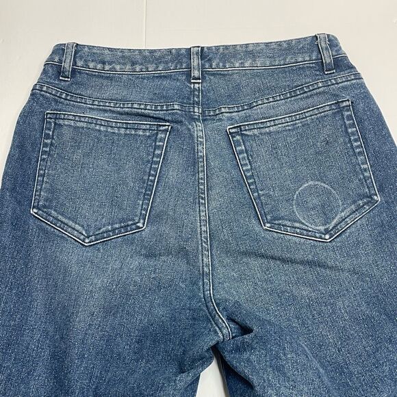 Brandon Maxwell High Rise Medium Wash Jeans size 28 - Picture 7 of 12